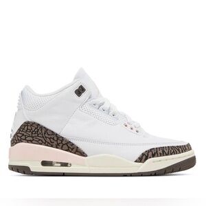 Women’s Air Jordan 3 Retro - Neapolitan size 7. White/mocha/pink. New!